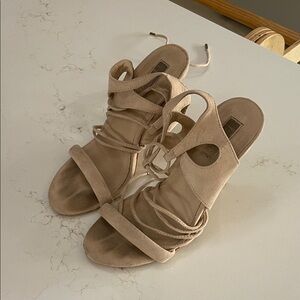 Forever 21 size 7 Elegant Tan Strappy Women's Sandals